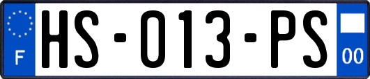 HS-013-PS