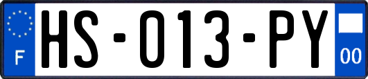 HS-013-PY