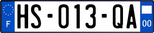 HS-013-QA