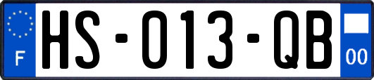 HS-013-QB