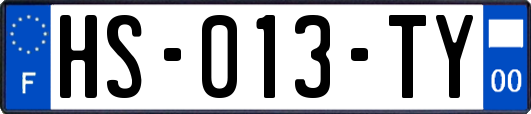 HS-013-TY