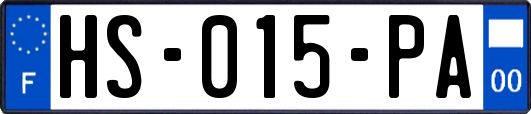 HS-015-PA