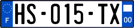 HS-015-TX