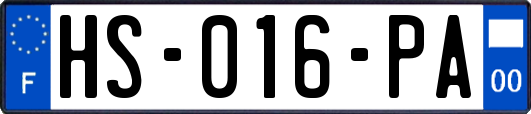 HS-016-PA