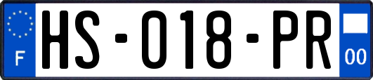 HS-018-PR