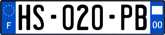 HS-020-PB