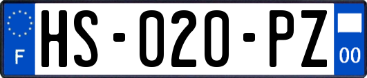 HS-020-PZ