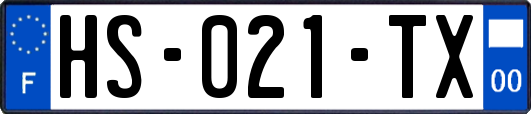 HS-021-TX