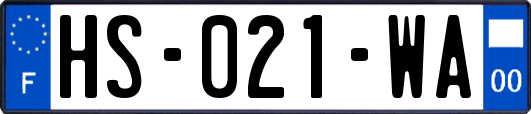 HS-021-WA