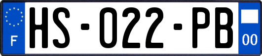 HS-022-PB