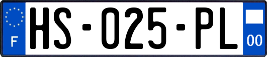 HS-025-PL