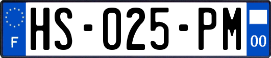 HS-025-PM