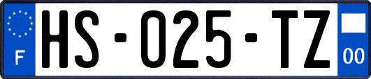 HS-025-TZ