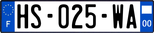 HS-025-WA