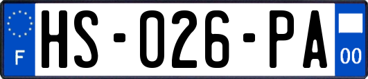 HS-026-PA