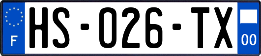 HS-026-TX