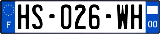 HS-026-WH