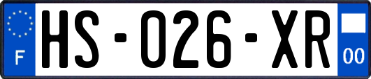 HS-026-XR
