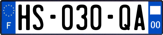 HS-030-QA