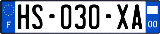 HS-030-XA