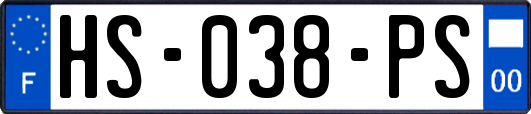 HS-038-PS