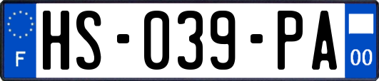 HS-039-PA