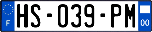 HS-039-PM