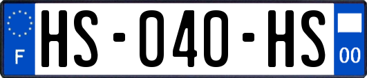 HS-040-HS