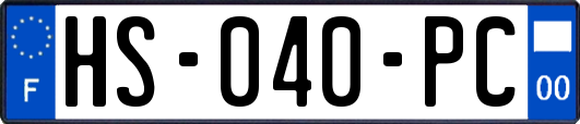 HS-040-PC