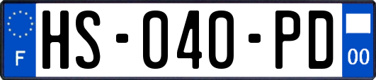 HS-040-PD