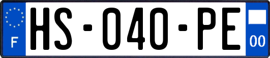 HS-040-PE