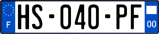HS-040-PF