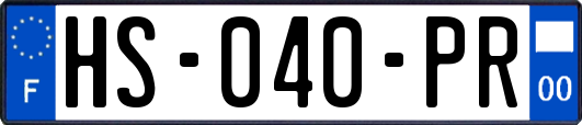 HS-040-PR