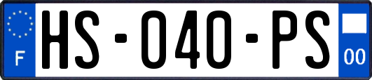 HS-040-PS