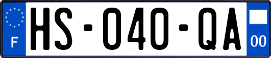 HS-040-QA