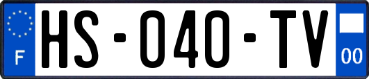 HS-040-TV