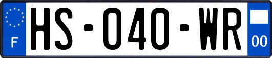 HS-040-WR