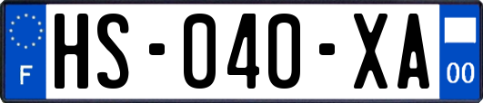 HS-040-XA