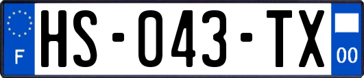HS-043-TX