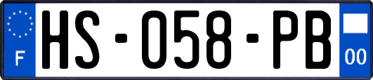 HS-058-PB