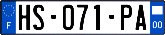 HS-071-PA