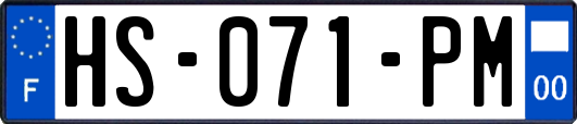 HS-071-PM