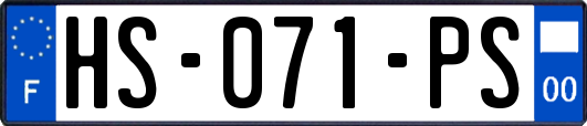HS-071-PS