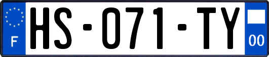 HS-071-TY