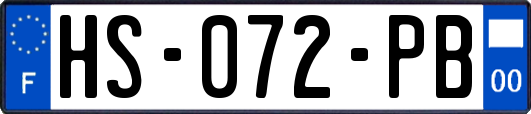 HS-072-PB