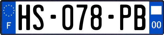 HS-078-PB