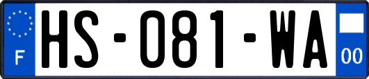 HS-081-WA