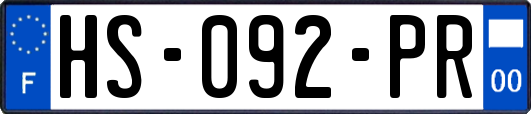 HS-092-PR