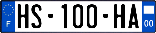 HS-100-HA