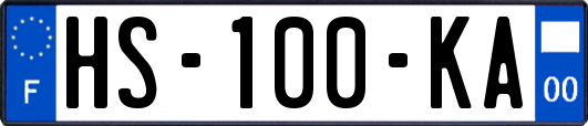 HS-100-KA